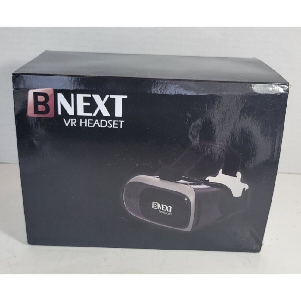 VR Headset Compatible w/iPhone & Android Phone-Universal Virtual Reality Goggles